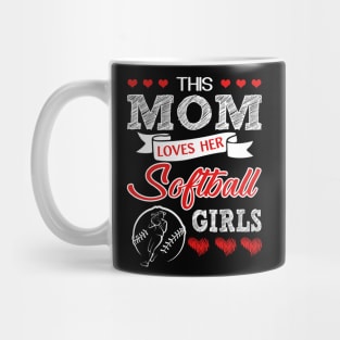 This Mom Loves Her Softball Player Mug